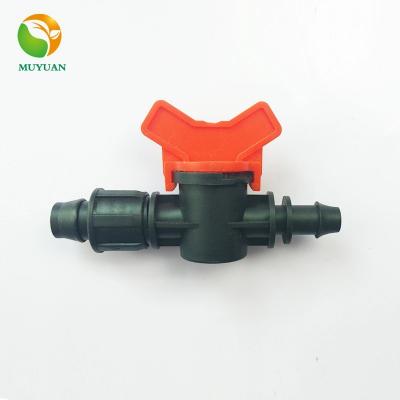 16 Plastic Drip Pipe Mini Valve For Agricultural Irrigation 